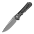 Chris Reeve Inkosi kääntöveitsi, iso, black micarta canvas LIN-1012