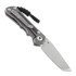 Chris Reeve Inkosi kääntöveitsi, small, black micarta canvas, tanto SIN-1044