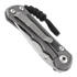 Chris Reeve Inkosi kääntöveitsi, small, black micarta canvas, tanto SIN-1044