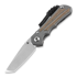 Chris Reeve Inkosi sulankstomas peilis, small, natural micarta canvas, tanto SIN-1046