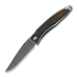 Chris Reeve Mnandi 折叠刀, macassar ebony, basketweave damascus MNA-1018