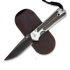 Chris Reeve Sebenza 21 sulankstomas peilis, large, Bog Oak Damascus Ladder L21-1086