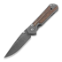 Chris Reeve Sebenza 21 sulankstomas peilis, large, micarta canvas damascus ladder L21-1270