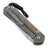 Chris Reeve Sebenza 21 folding knife, large, micarta canvas, tanto L21-1266