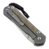 Coltello pieghevole Chris Reeve Sebenza 21, large, micarta canvas, tanto L21-1266