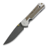 Chris Reeve Sebenza 21 sulankstomas peilis, large, Striped Platan Damascus Ladder L21-1238
