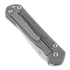 Chris Reeve Sebenza 21 kääntöveitsi, pieni, micarta, musta, tanto S21-1150