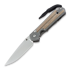Chris Reeve Sebenza 21 kääntöveitsi, pieni, micarta canvas S21-1262