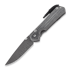 Coltello pieghevole Chris Reeve Sebenza 31, large, black micarta damascus ladder L31-1204