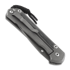 Chris Reeve Sebenza 31 sulankstomas peilis, large, black micarta damascus raindrop L31-1206