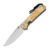 Chris Reeve Sebenza 31 sulankstomas peilis, large, box elder burl L31-1108