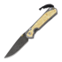 Coltello pieghevole Chris Reeve Sebenza 31, large, box elder burl damascus boomera L31-1110