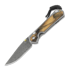Coltello pieghevole Chris Reeve Sebenza 31, large, macassar ebony damascus boomera L31-1118