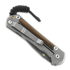Chris Reeve Sebenza 31 sulankstomas peilis, large, macassar ebony damascus boomera L31-1118
