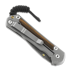 Coltello pieghevole Chris Reeve Sebenza 31, large, macassar ebony damascus boomera L31-1118