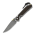 Coltello pieghevole Chris Reeve Sebenza 31, large, macassar ebony damascus ladder L31-1120