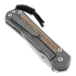 Chris Reeve Sebenza 31 sulankstomas peilis, large, natural micarta L31-1212