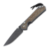Chris Reeve Sebenza 31 sulankstomas peilis, large, natural micarta, raindrop damascus L31-1218