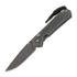 Coltello pieghevole Chris Reeve Sebenza 31, small, black micarta damascus ladder S31-1204