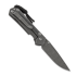Coltello pieghevole Chris Reeve Sebenza 31, small, black micarta damascus ladder S31-1204