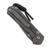 Chris Reeve Sebenza 31 sulankstomas peilis, small, black micarta damascus ladder S31-1204