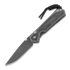Chris Reeve Sebenza 31 sulankstomas peilis, small, black micarta damascus raindrop S31-1206