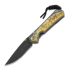 Coltello pieghevole Chris Reeve Sebenza 31, small, box elder damascus raindrop S31-1114
