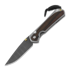 Coltello pieghevole Chris Reeve Sebenza 31, small, macassar ebony damascus ladder S31-1120