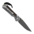 Chris Reeve Sebenza 31 sulankstomas peilis, small, macassar ebony damascus ladder S31-1120