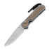 Coltello pieghevole Chris Reeve Sebenza 31, small, natural micarta S31-1212