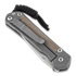 Coltello pieghevole Chris Reeve Sebenza 31, small, natural micarta S31-1212