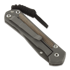 Chris Reeve Sebenza 31 sulankstomas peilis, small, natural micarta damascus boomer S31-1214