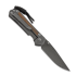 Chris Reeve Sebenza 31 sulankstomas peilis, small, natural micarta damascus ladder S31-1216