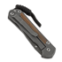 Chris Reeve Sebenza 31 sulankstomas peilis, small, natural micarta damascus ladder S31-1216