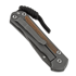 Coltello pieghevole Chris Reeve Sebenza 31, small, natural micarta damascus ladder S31-1216