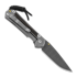 Chris Reeve Sebenza 31 sulankstomas peilis, small, oak damascus ladder S31-1104