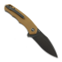 Cimmerian Knives C1 Blackwashed fällkniv, coyote