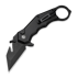 CIVIVI Amaroq 折叠刀, Black Aluminum, Black Stonewash C24018-2