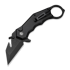 Coltello pieghevole CIVIVI Amaroq, Black Aluminum, Black Stonewash C24018-2