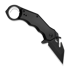 CIVIVI Amaroq sulankstomas peilis, Black Aluminum, Black Stonewash C24018-2