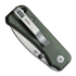 CIVIVI Baby Banter Green Micarta sulankstomas peilis C19068SB-1