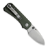 CIVIVI Baby Banter Green Micarta sulankstomas peilis C19068SB-1