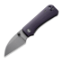 CIVIVI Baby Banter Wharncliffe, Purple Canvas Micarta, Gray SW C19068SC-2