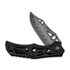 CIVIVI Biophase sulankstomas peilis, Damascus, Black Aluminum C23083-DS1