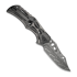 CIVIVI Biophase Damascus, Gray Aluminum/CF/Black G-10 C23083C-DS1