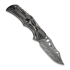 CIVIVI Biophase Damascus, Gray Aluminum/CF/Black G-10 C23083C-DS1