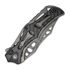 CIVIVI Biophase Damascus, Gray Aluminum/CF/Black G-10 C23083C-DS1