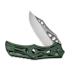 CIVIVI Biophase sulankstomas peilis, Green Aluminum, Satin C23083-1