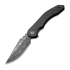 CIVIVI Bluetick Damascus sulankstomas peilis, Carbon Fiber Overlay/Black G-10 C23050-DS2