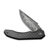 CIVIVI Bluetick Damascus kääntöveitsi, Carbon Fiber Overlay/Black G-10 C23050-DS2